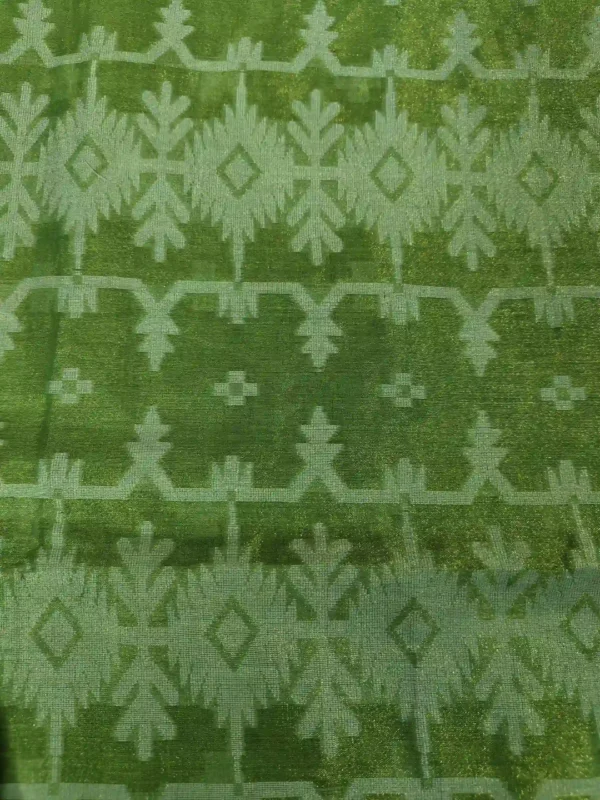 tissue silk saree,green