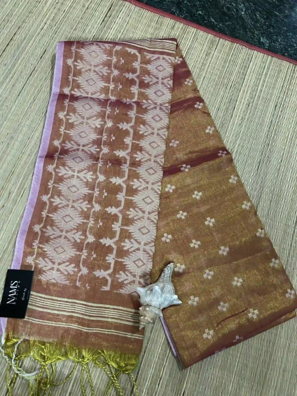Tissue Saree,jamdani tissue saree,jamdani saree
