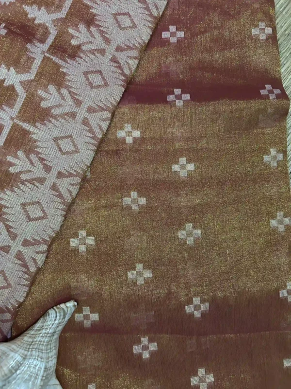Tissue Saree,jamdani tissue saree,jamdani saree
