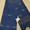 organic linen saree,natural