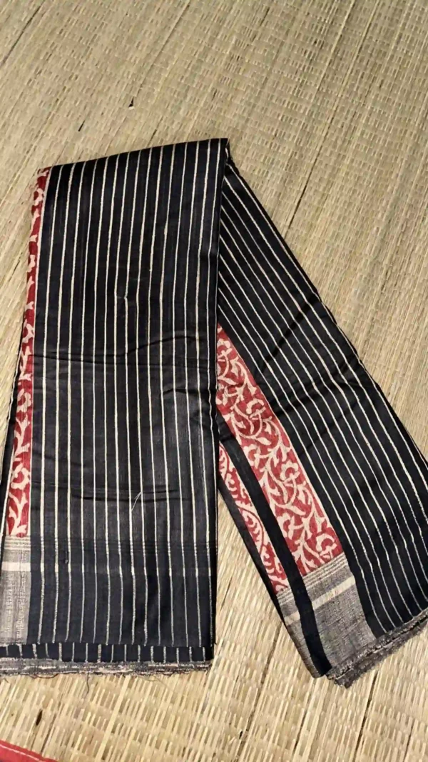 gicha tussar saree