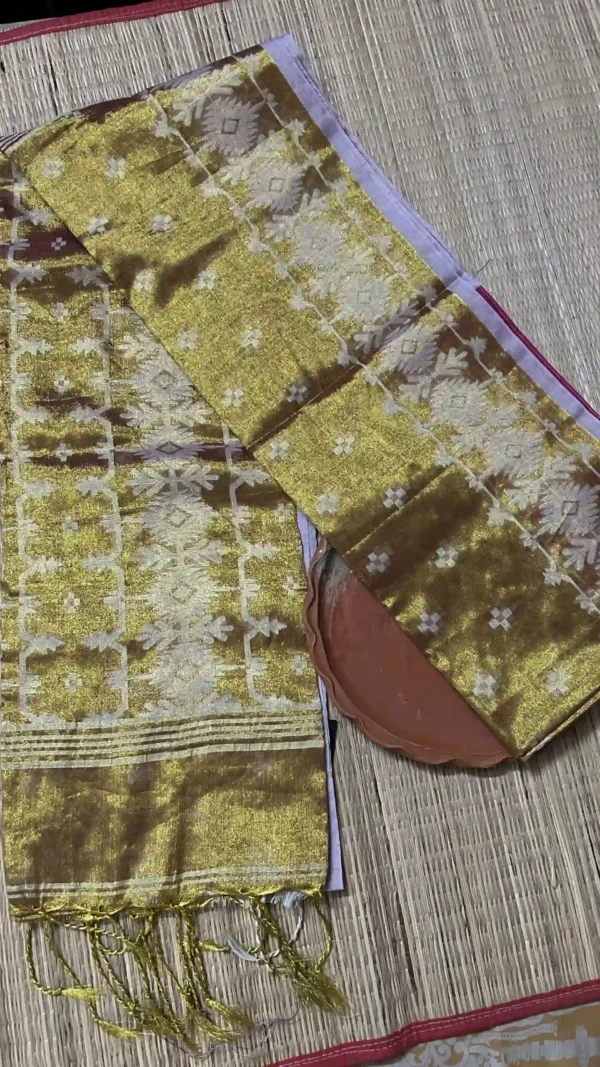 Tissue Saree,jamdani saree