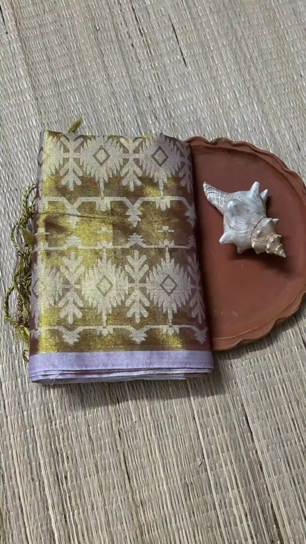 Tissue Saree,jamdani saree