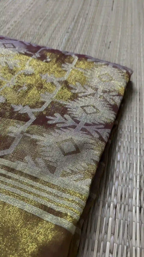 Tissue Saree,jamdani saree