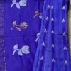 Violet Matka Silk Floral Saree