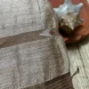 Beige Matka Silk Floral Saree