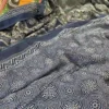 Navy Blue Ajrakh Modal Silk saree