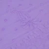 Lilac Crushed cotton Saree with Chikankari work