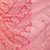 Red Georgette Chikankari Saree
