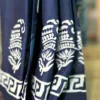 Navy Blue Indigo Hand Block Printed Zari Border Bagru Cotton Saree