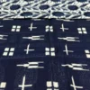 Indigo Hand Block Printed Zari Border Bagru Cotton Saree