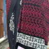Black Hand Block Printed Bagru Cotton Saree