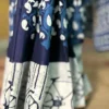 Indigo Hand Block Printed Bagru Cotton Saree