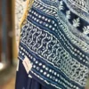 Indigo Hand Block Printed Bagru Cotton Saree