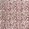 WHITE HAND BLOCK PRINTED BAGRU COTTON SAREE