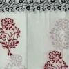 WHITE HAND BLOCK PRINTED BAGRU COTTON SAREE