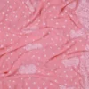 Rose Pink Pure Georgette Lucknowi Chikankari Saree