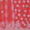 Red Georgette Chikankari Saree