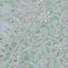 Mint Green Georgette Chikankari Saree