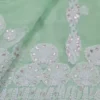 Mint Green Georgette Chikankari Saree
