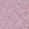 Light Pink Pure Georgette Mukaish Work Lucknowi Chikankari Saree