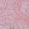 Light Pink Pure Georgette Mukaish Work Lucknowi Chikankari Saree