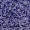 Navy Blue Georgette Chikankari Saree