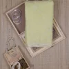 Lemon Green Pure Georgette Pearl Work Lucknowi Chikankari Saree