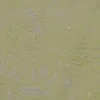 Lemon Green Pure Georgette Pearl Work Lucknowi Chikankari Saree