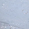 Sky Blue Pure Georgette Mukaish Work Lucknowi Chikankari Saree