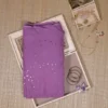 Mauve Pure Georgette Mukaish Work Lucknowi Chikankari Saree