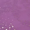 Mauve Pure Georgette Mukaish Work Lucknowi Chikankari Saree