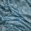 Sky Blue Georgette Chikankari Saree