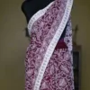 Lucknowi Chikankari saree