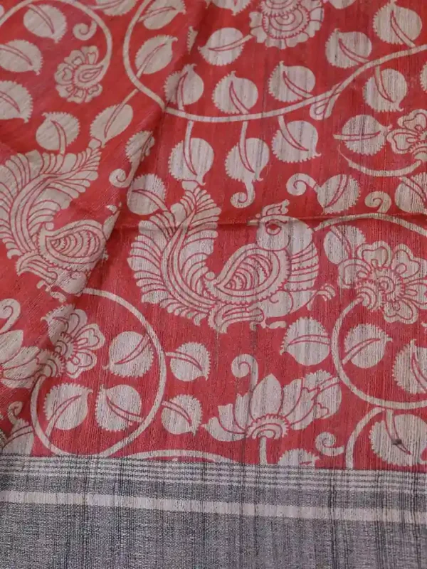 gicha tussar saree