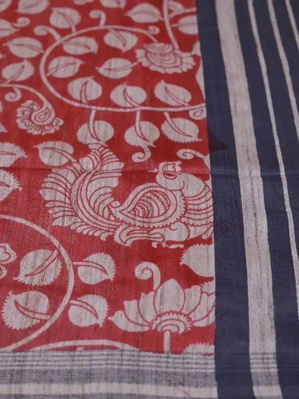 gicha tussar saree
