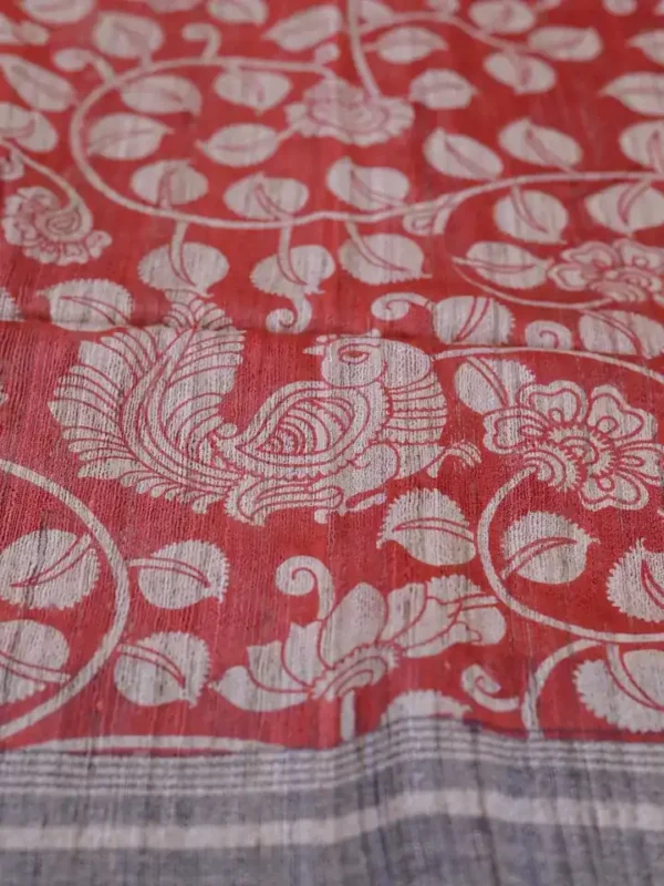 gicha tussar saree