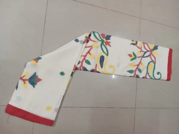 cotton jamdani saree