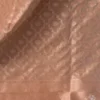 Pure katan Silk Handwoven Benarasi jall design Biscuit Saree