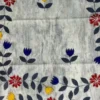 White on Applic work Kota Saree