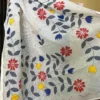 White on Applic work Kota Saree