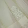 Pesta green hand embroidery with mukaish work pure Organza saree