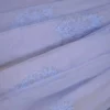 Sky blue hand embroidery with mukaish work pure Organza saree