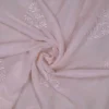 Peach hand embroidery with mukaish work pure Organza saree