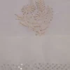 Cream hand embroidery with mukaish work pure Organza saree