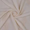 Cream hand embroidery with mukaish work pure Organza saree