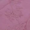 Soft Berry hand embroidery with mukaish work pure Organza saree