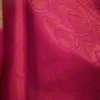 Biscuit color with maroon border kanjivaram work on Pure silk saree