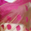 Biscuit on Pink Border and Kalka work Silk Saree