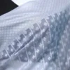 Grey on silver stripe and butta work Silk Saree